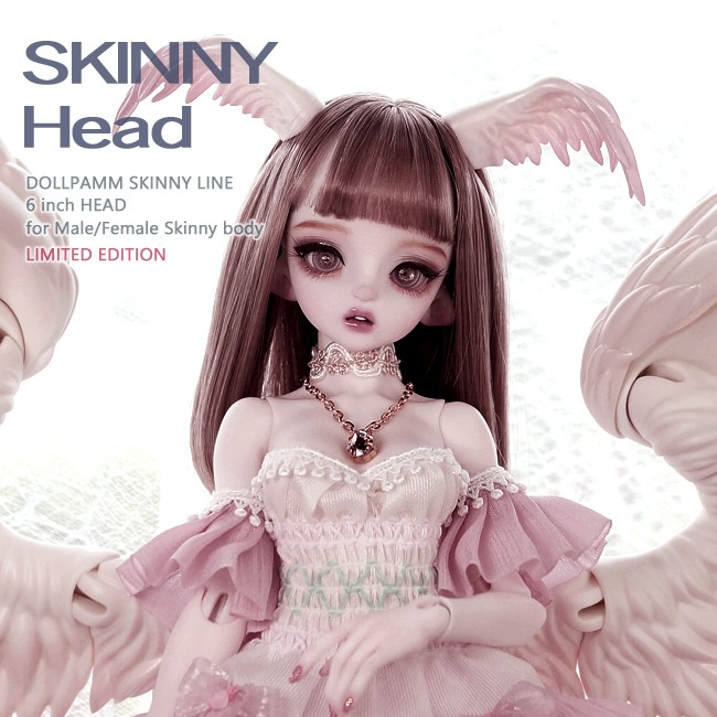 DollPamm(100Limit) SKINNY &#039;Pegasus ROSE&#039; Head